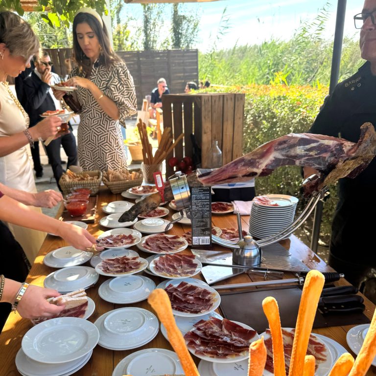 Spanish catering ham
