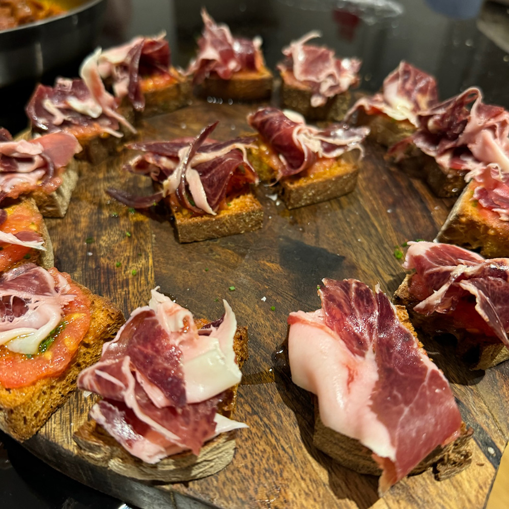 Spanish Catering - ham bites