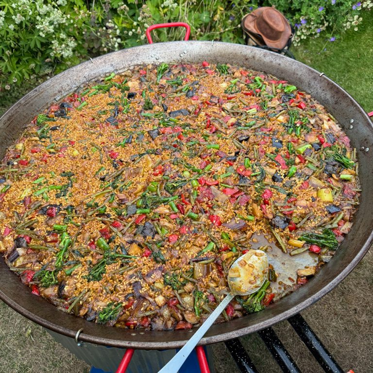 spanish catering paella